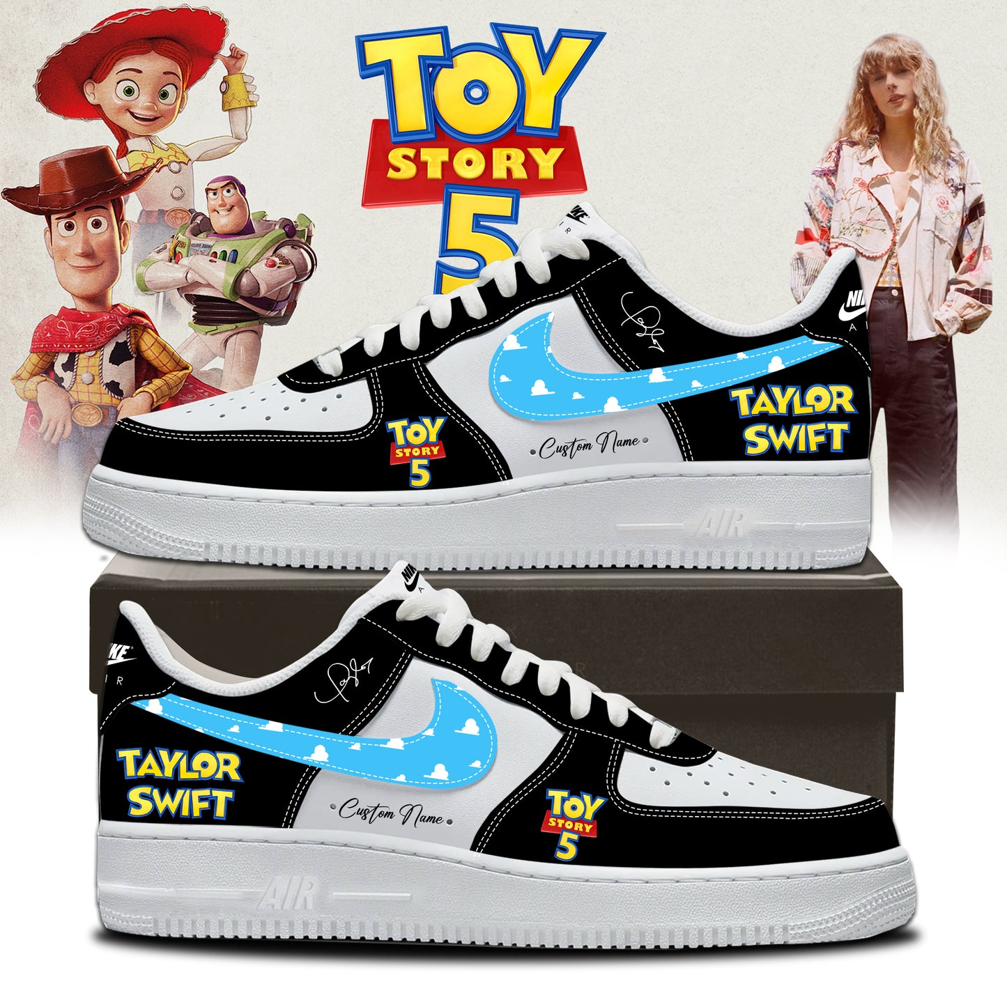Taylor Swift x Toy Story 5 Limited Edition Signature - AF1 Shoes | CW39
