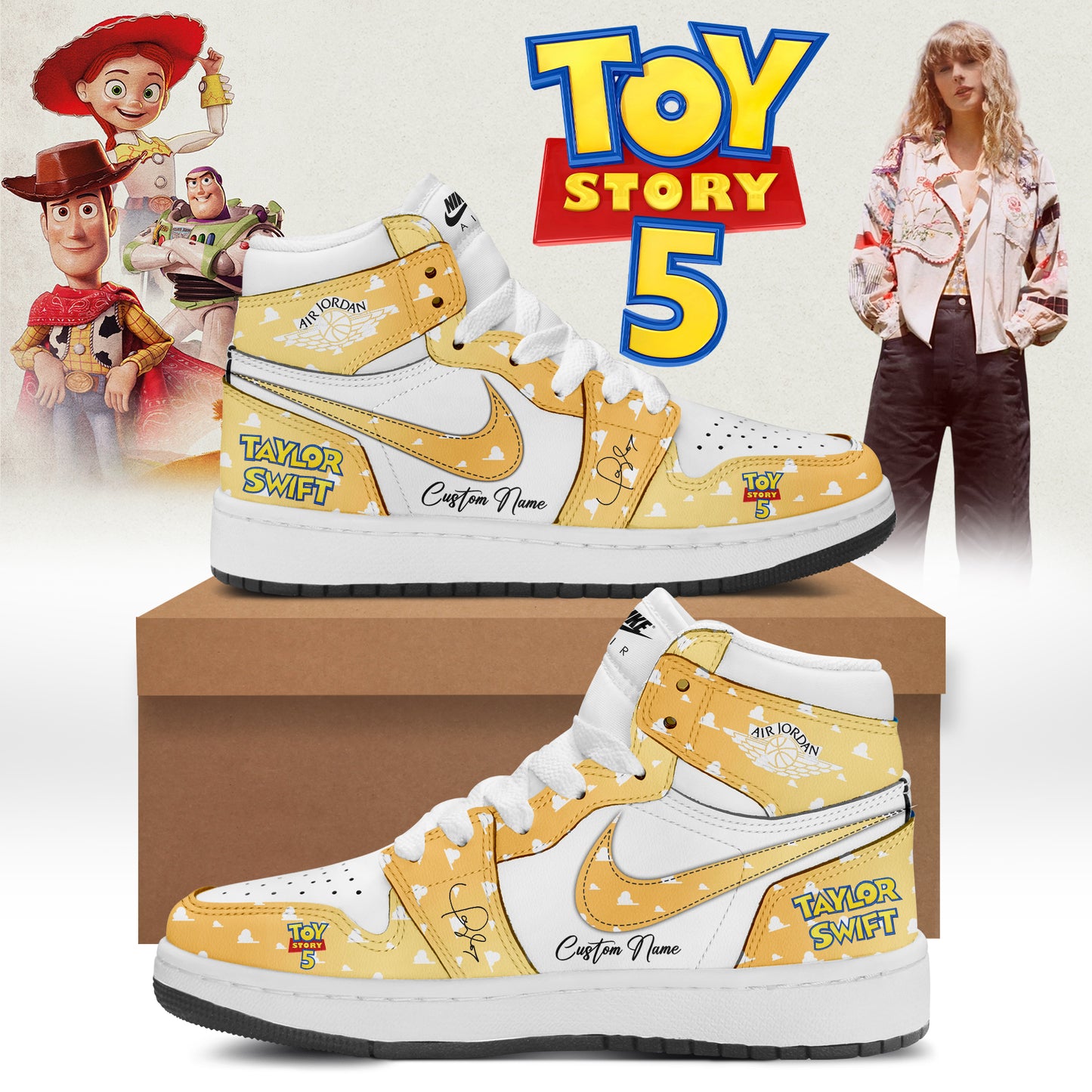 Taylor Swift x Toy Story 5 Limited Edition Signature - AF1 Shoes | VW90