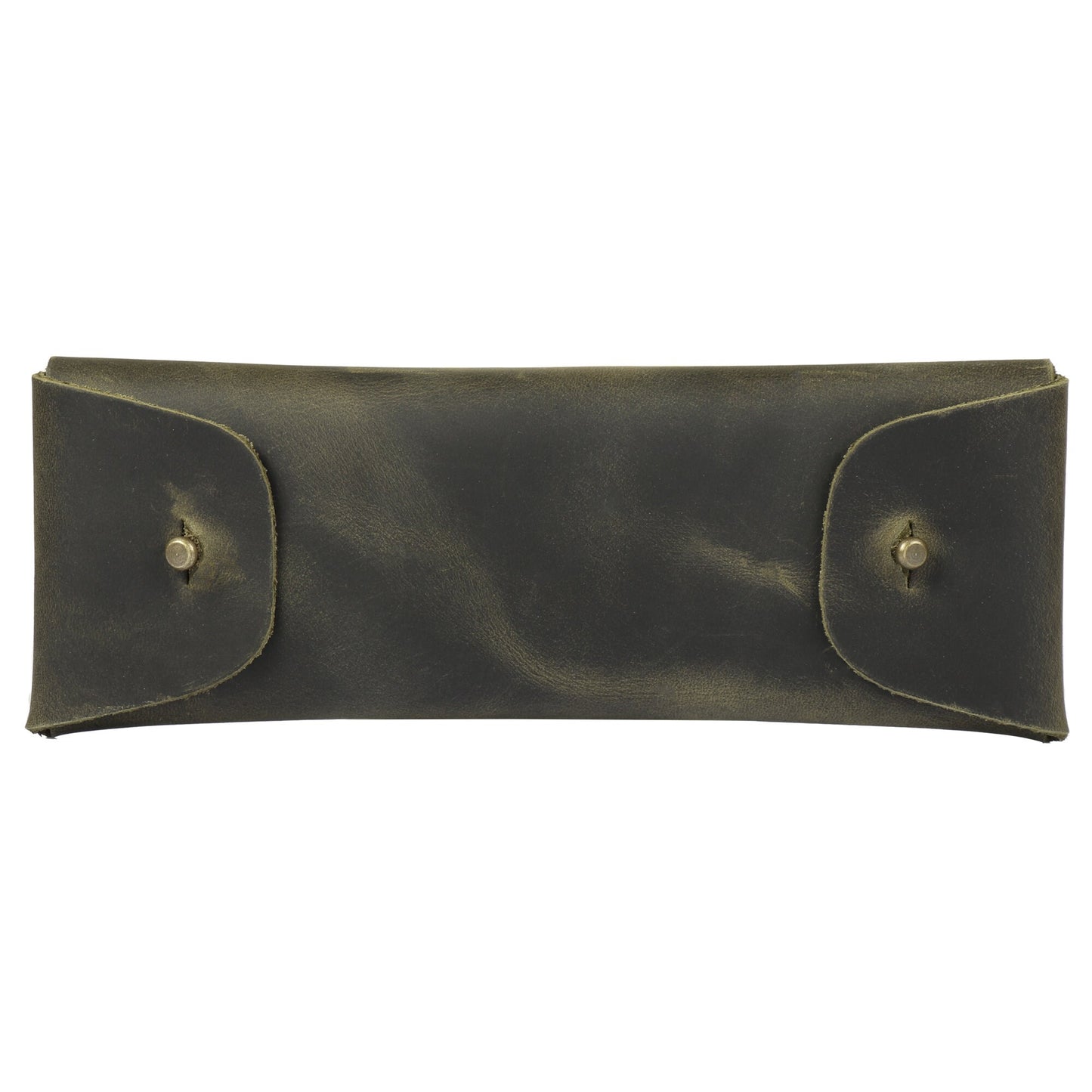 Leather Pencil Holder - Retro Pen Case, Handcrafted Top Grain Leather Pouch for Desk, Stylish Organizer, Gift for Him/Her