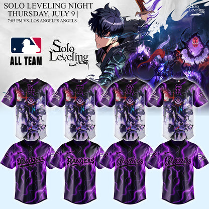 MLB ALL TEAMS x Solo Leveling Limited Jersey 1 | ZH53