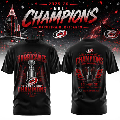 Carolina Hurricanes 2026 Stanley Cup Champions T-Shirt | IH51