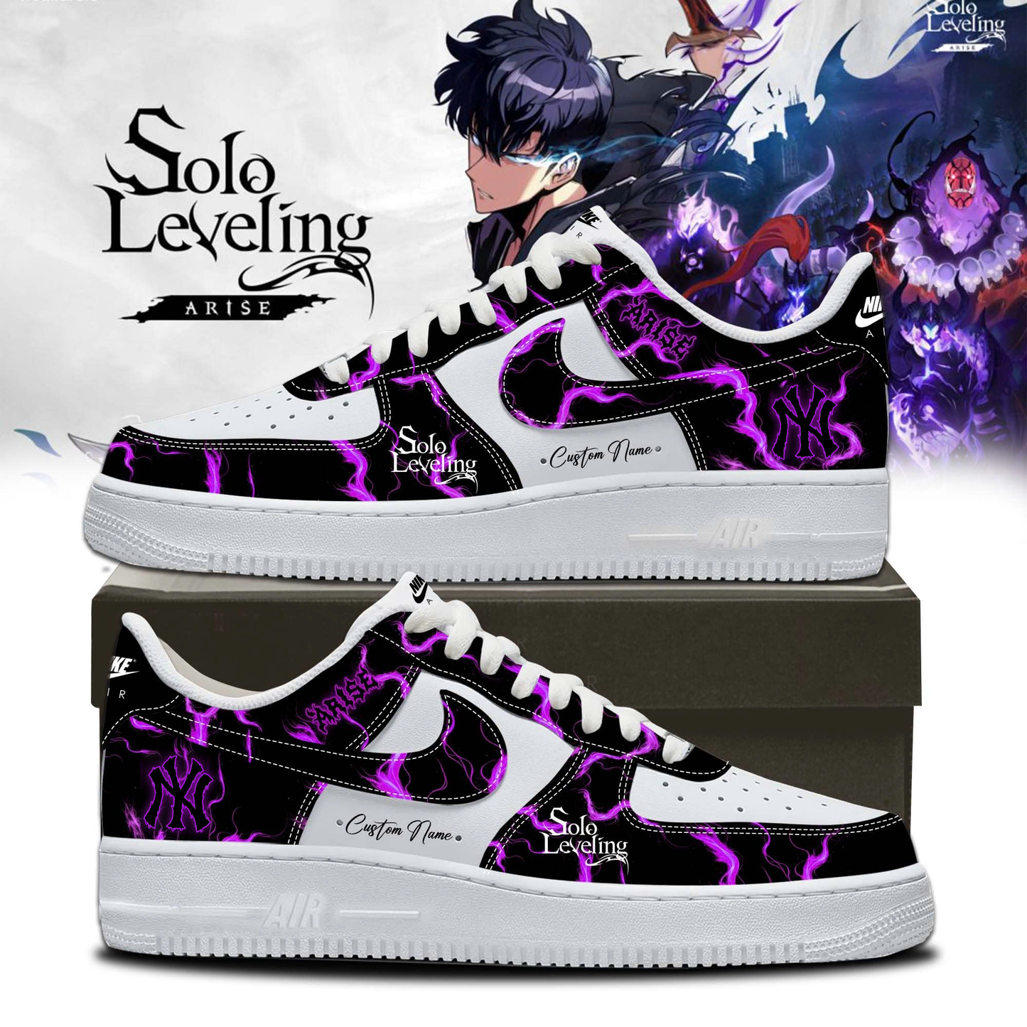 MLB ALL TEAMS x Solo Leveling Limited AF1 Shoes | QD92