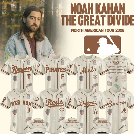 Baseball x Noah Kahan Tour 2026 Jersey Limited Edition | LQ56