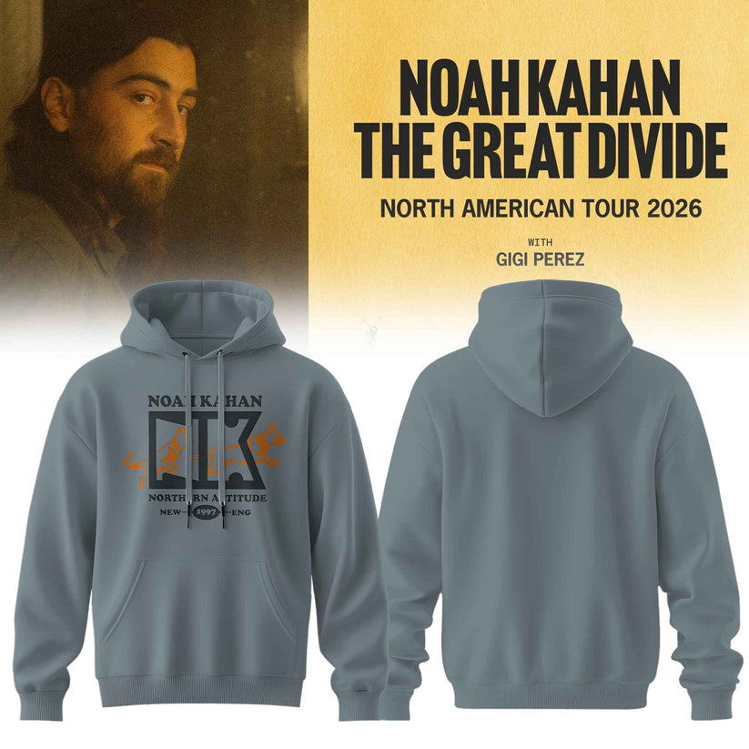 Noah Kahan - The Great Divide Tour Merch Limited Hoodie | ZI20