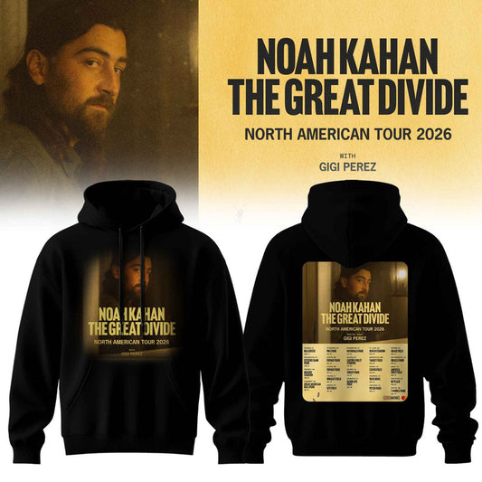 Noah Kahan - The Great Divide Tour Merch Limited Hoodie | FB87