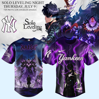 MLB ALL TEAMS x Solo Leveling Limited Jersey 2 | YY45