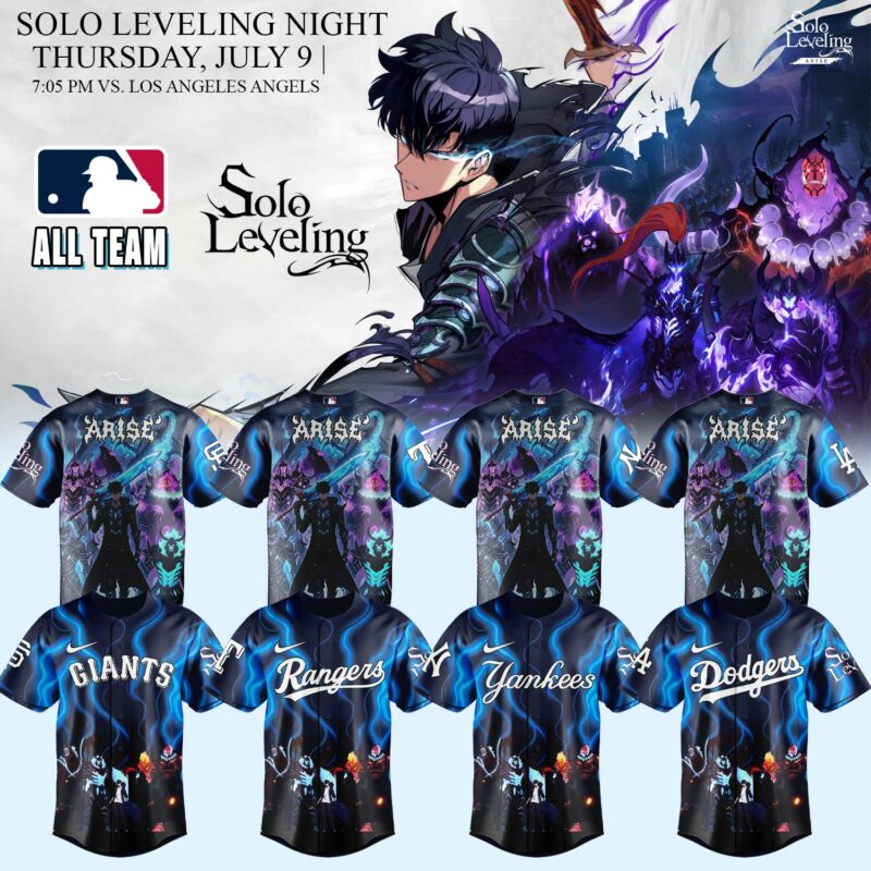 MLB ALL TEAMS x Solo Leveling Limited Jersey 2 | YD17