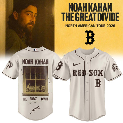 Noah Kahan "The Great Divide: The Last Of The Bugs" Album 2026 Limited Edition Signature - Jersey | IW34