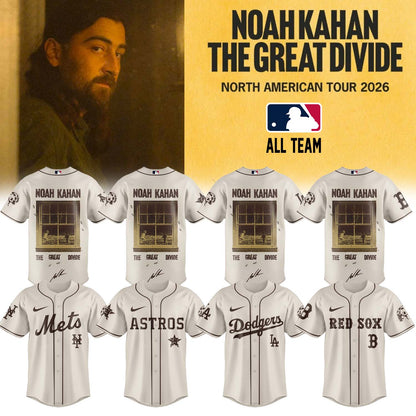Noah Kahan "The Great Divide: The Last Of The Bugs" Album 2026 Limited Edition Signature - Jersey | IW34