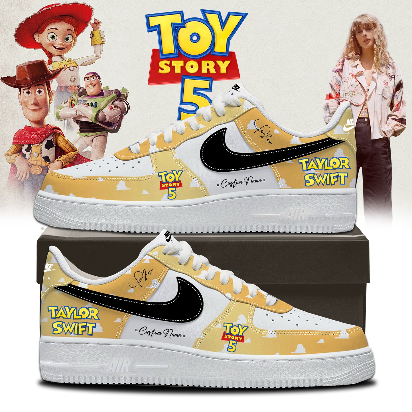 Taylor Swift x Toy Story 5 Limited Edition Signature - AF1 Shoes | YI45