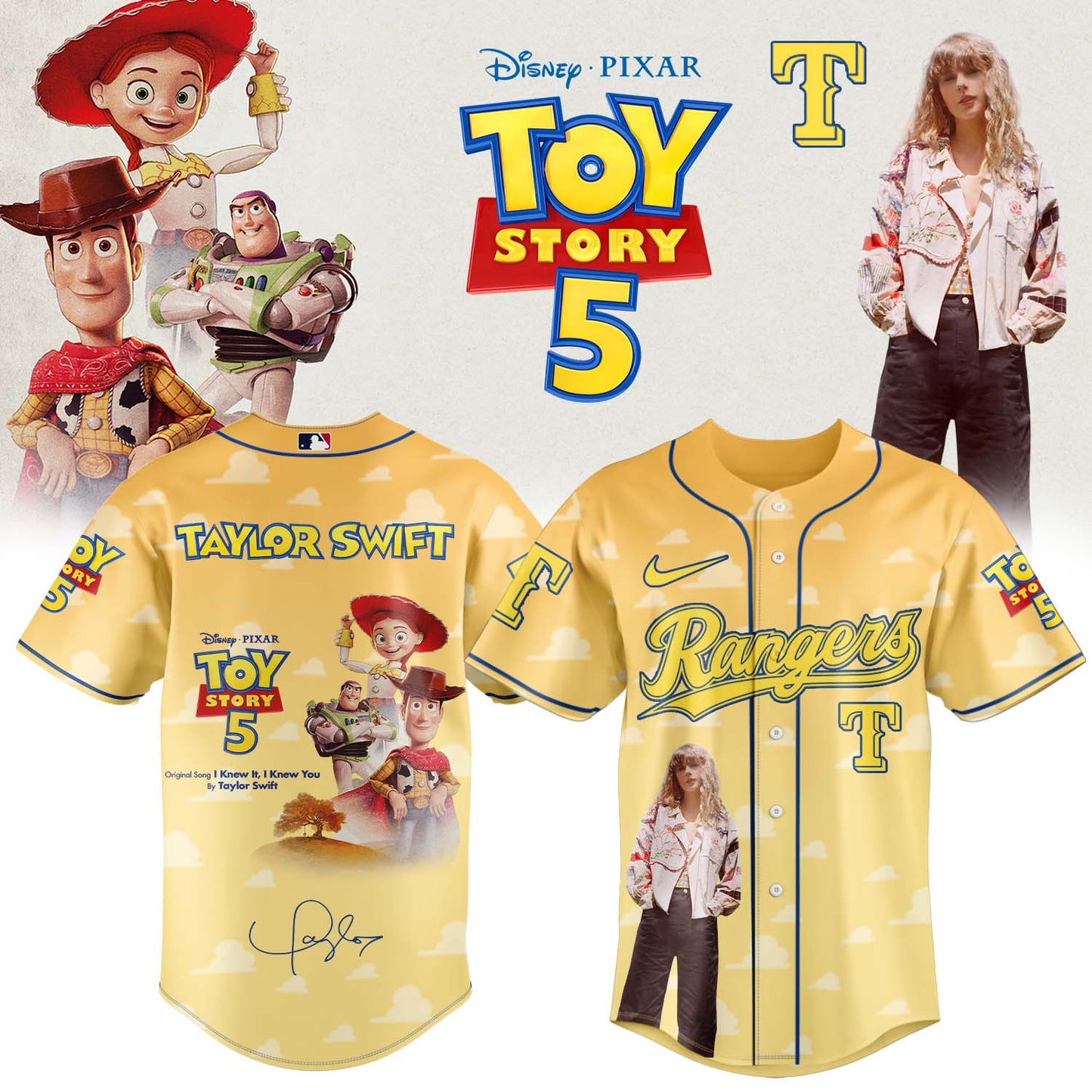MLB x Taylor Swift x Toy Story 5 Limited Edition - Jersey | LQ98