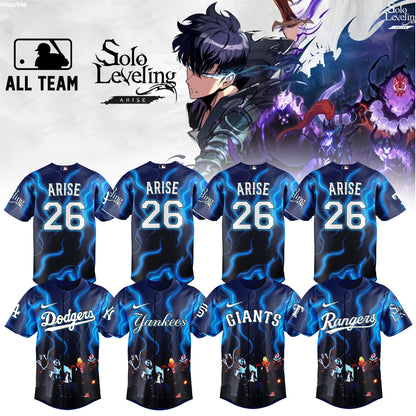 MLB ALL TEAMS x Solo Leveling Limited Jersey | NW94