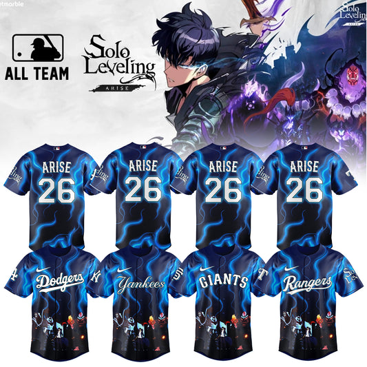 MLB ALL TEAMS x Solo Leveling Limited Jersey | NW94