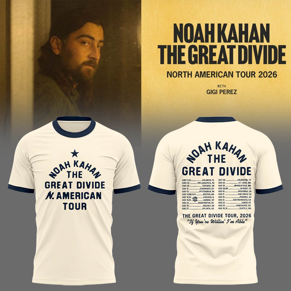 Limited Edition The Great Divide Tour 2026 Shirt | DO92