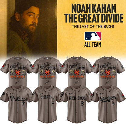 Noah Kahan "The Great Divide: The Last Of The Bugs" Album 2026 Limited Edition Signature - Jersey | MG72