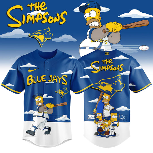 Toronto Blue Jays x The Simpsons 2026 Limited Edition Jersey