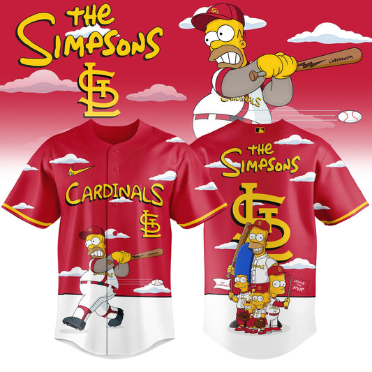 St. Louis Cardinals x The Simpsons 2026 Limited Edition Jersey