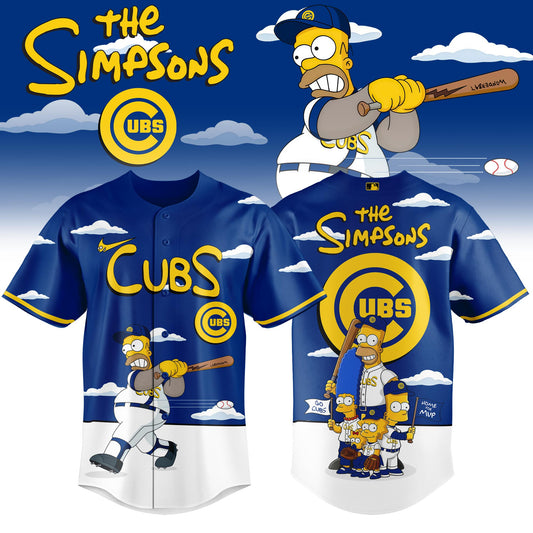 Chicago Cubs x The Simpsons 2026 Limited Edition Jersey