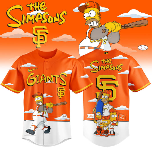San Francisco Giants x The Simpsons 2026 Limited Edition Jersey