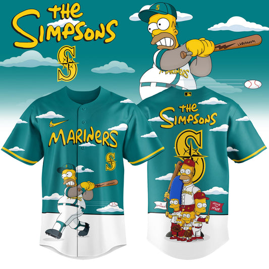 Seattle Mariners x The Simpsons 2026 Limited Edition Jersey