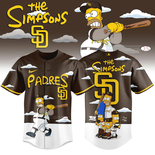 San Diego Padres x The Simpsons 2026 Limited Edition Jersey