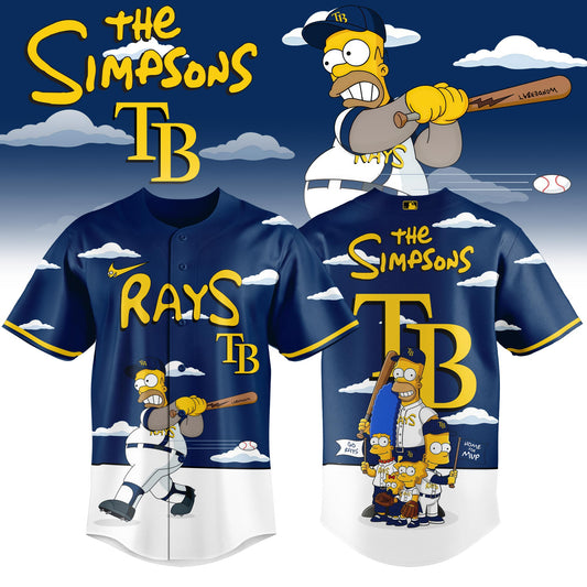 Tampa Bay Rays x The Simpsons 2026 Limited Edition Jersey