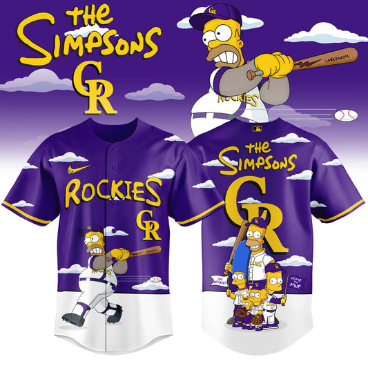 Colorado Rockies x The Simpsons 2026 Limited Edition Jersey