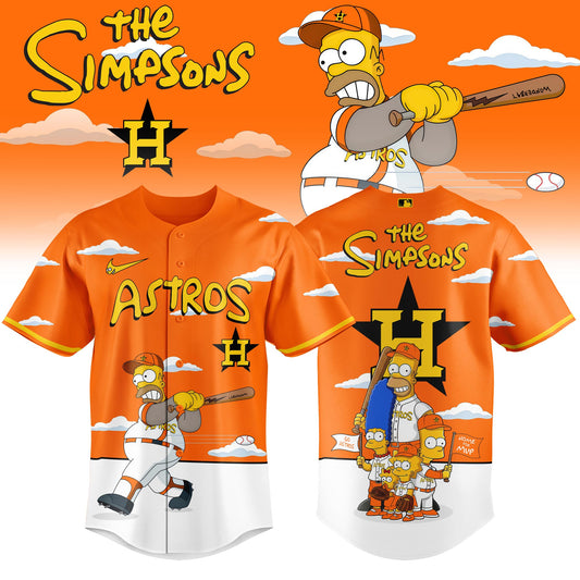Houston Astros x The Simpsons 2026 Limited Edition Jersey