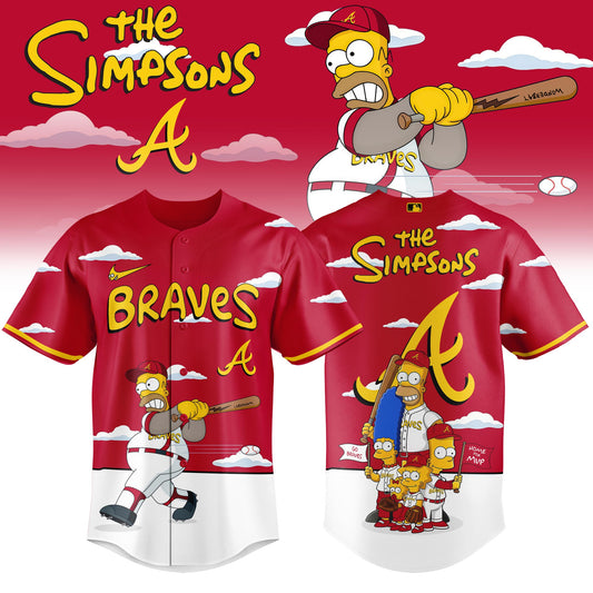 Atlanta Braves x The Simpsons 2026 Limited Edition Jersey