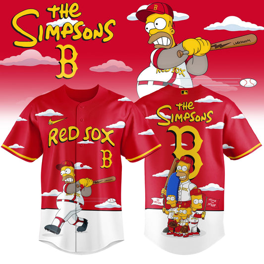 Boston Red Sox x The Simpsons 2026 Limited Edition Jersey