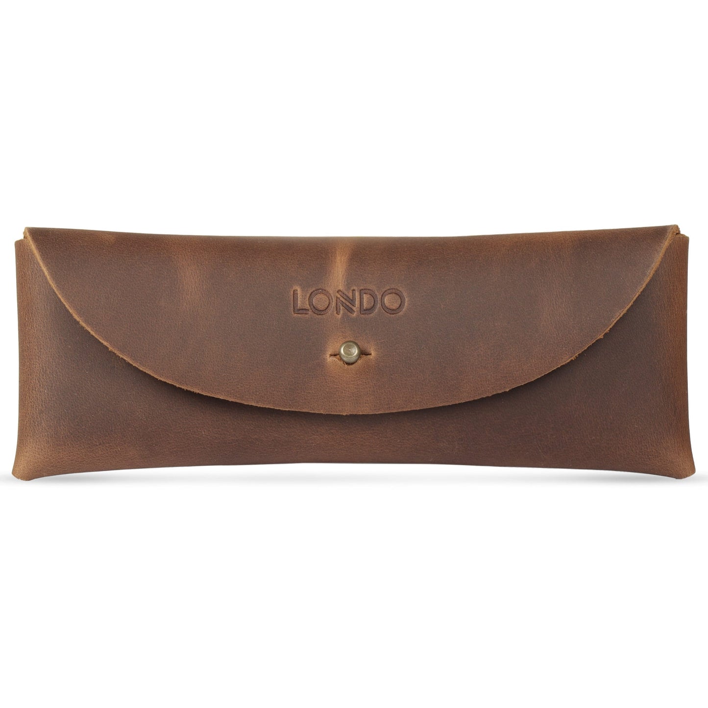 Leather Pencil Holder - Retro Pen Case, Handcrafted Top Grain Leather Pouch for Desk, Stylish Organizer, Gift for Him/Her