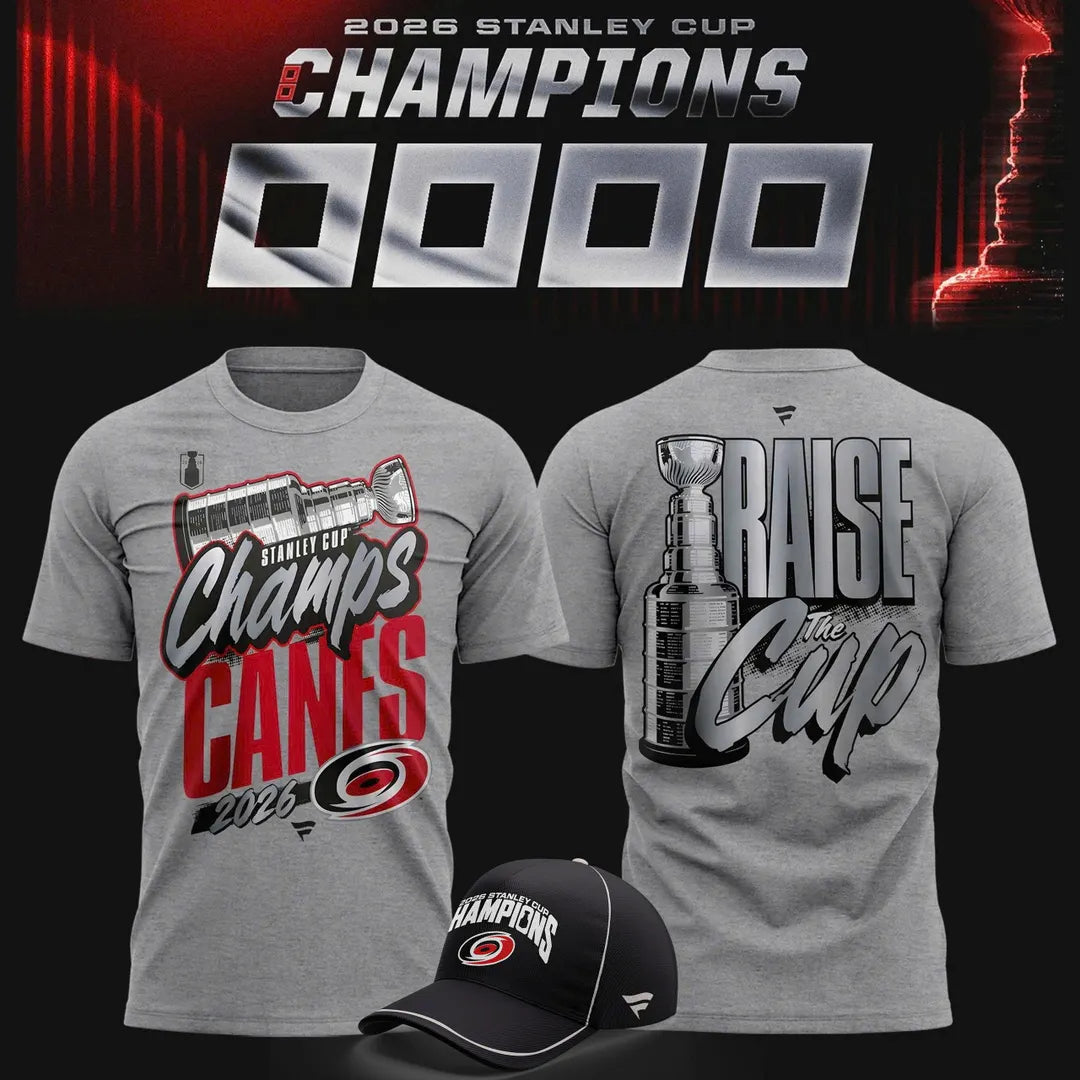 Carolina Hurricanes 2026 Stanley Cup Champions T-Shirt | KW40