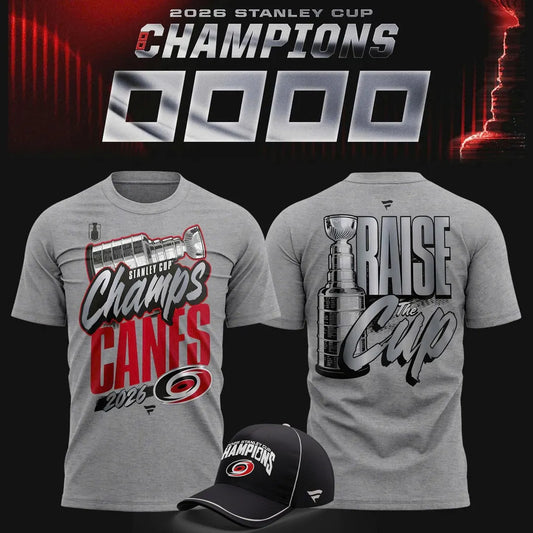 Carolina Hurricanes 2026 Stanley Cup Champions T-Shirt | KW40