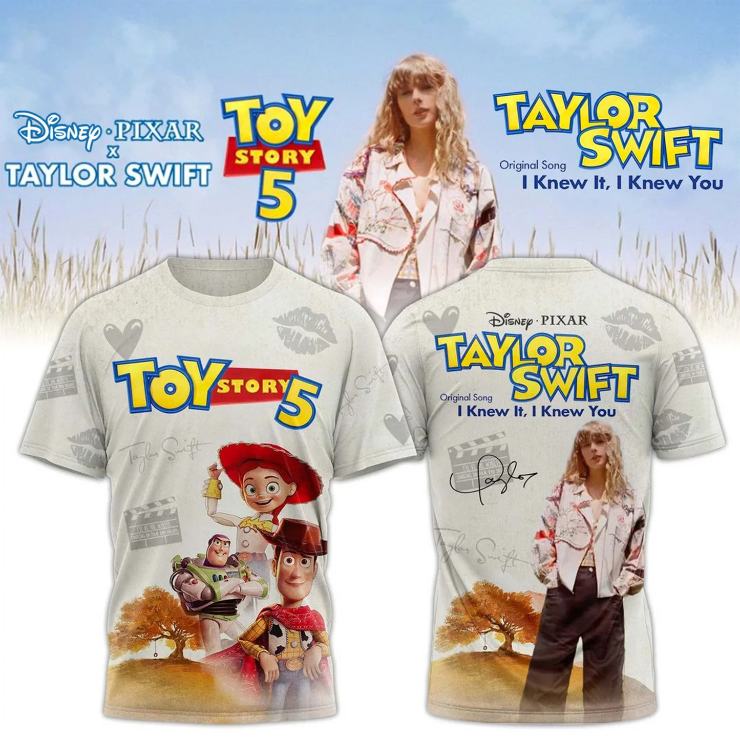 TS x Toy Story 5 "I Knew It, I Knew You" TShirt 2026 | LN39