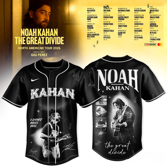 The Great Divide Tour 2026 Noah Kahan Jersey | BV51