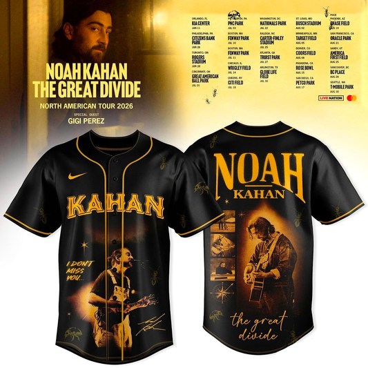 The Great Divide Tour 2026 Noah Kahan Jersey | IH41