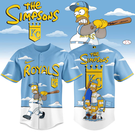 Kansas City Royals x The Simpsons 2026 Limited Edition Jersey