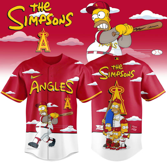 Los Angeles Angels x The Simpsons 2026 Limited Edition Jersey
